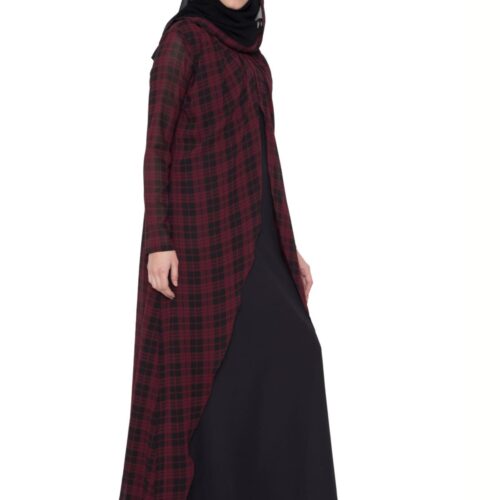 GORGEOUS DRESS ABAYA IN DOUBLE LAYER