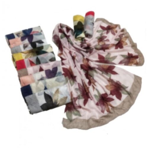 PREMIUM AMAZING PRINT WITH CRUSH ON ALL OVER STOLE (SET OF 12)
