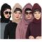 COMBO SUPER FINE GEORGETTE HIJAB (SET OF 4)