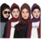 COMBO SUPER FINE GEORGETTE HIJAB (SET OF 4)