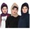 COMBO SUPER FINE GEORGETTE HIJAB (SET OF 3)