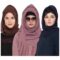 COMBO SUPER FINE GEORGETTE HIJAB (SET OF 3)