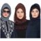 COMBO SUPER FINE GEORGETTE HIJAB (SET OF 3)