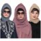 COMBO SUPER FINE GEORGETTE HIJAB (SET OF 3)