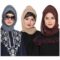 COMBO SUPER FINE GEORGETTE HIJAB (SET OF 3)