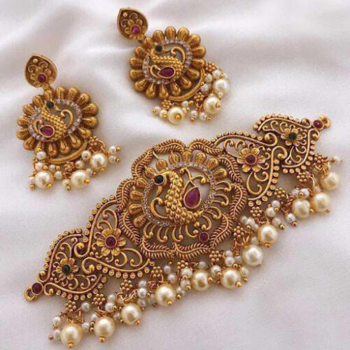 Traditional Choker Jewellery/Necklace set for women girls