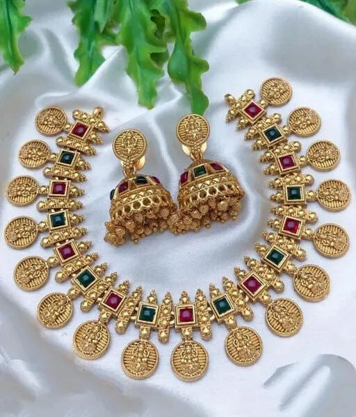 Traditional jewellery necklace set for women girls