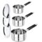 LIMETRO STEEL Stainless Steel 3 pcs Flat