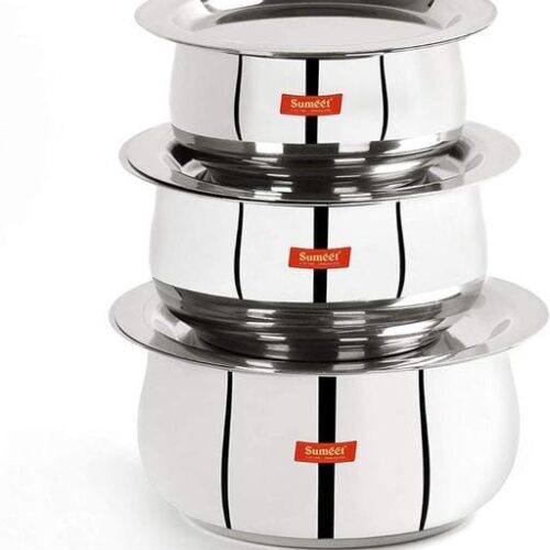 Tope Cookware Set steel of – 3 Topes