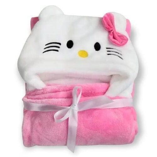 Adorable Flannel Kid’s Bath Towel