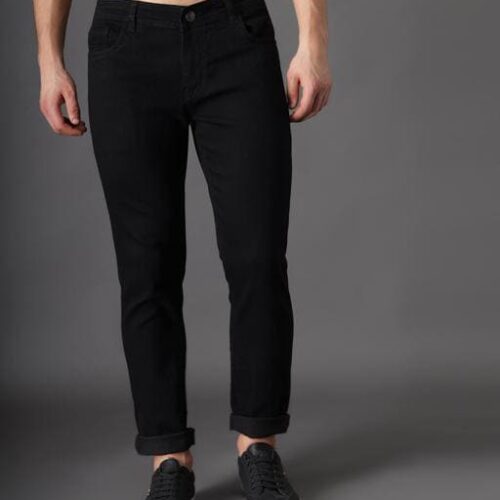 Zaysh Stylish Black Jeans