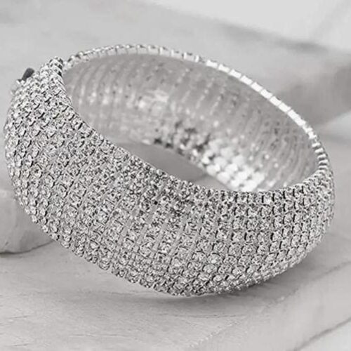 Trendy Silver Bracelate