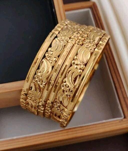  Gold Plated Bangles