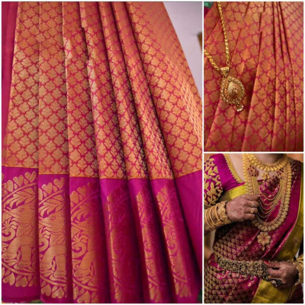 Copper Zari Samudrika Pattu