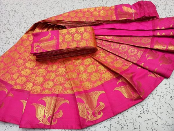 Copper Zari Samudrika Pattu