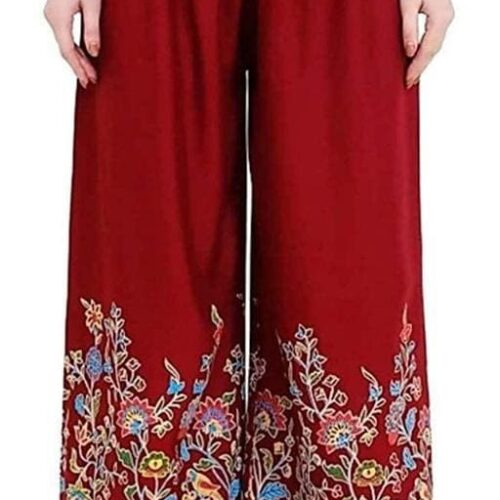 Flower Printed Palazzo for women’s